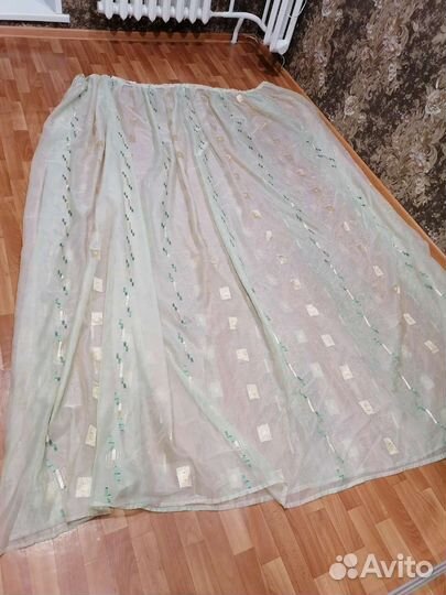 Тюль на дачу 3шт