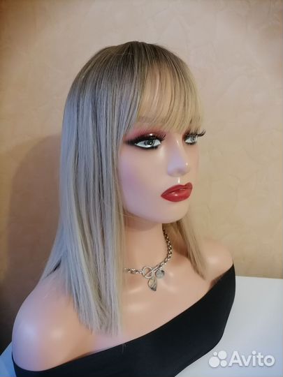 Парик новый блонд светлый