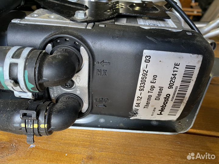 Webasto termo top evo BMW X5,X6,F15, F16