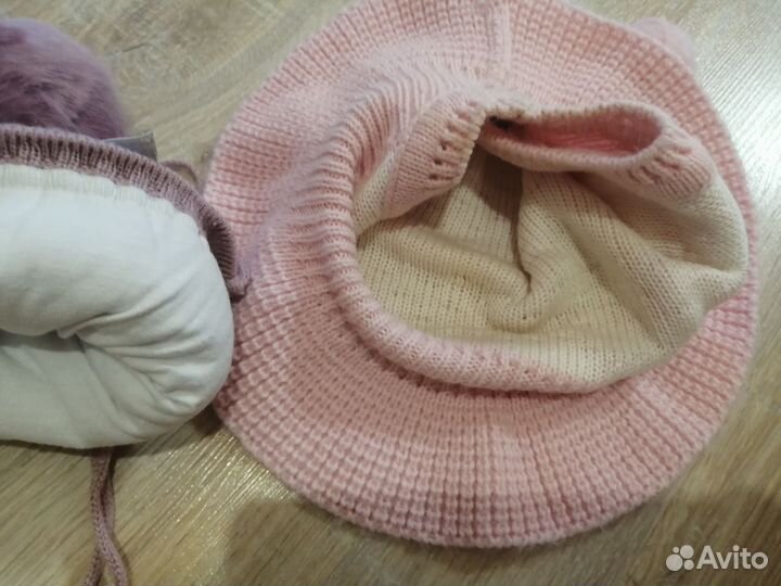 Шапочки с 0 до 1года