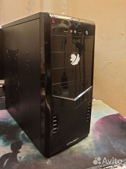 Корпус Crown с блоком питания 450W