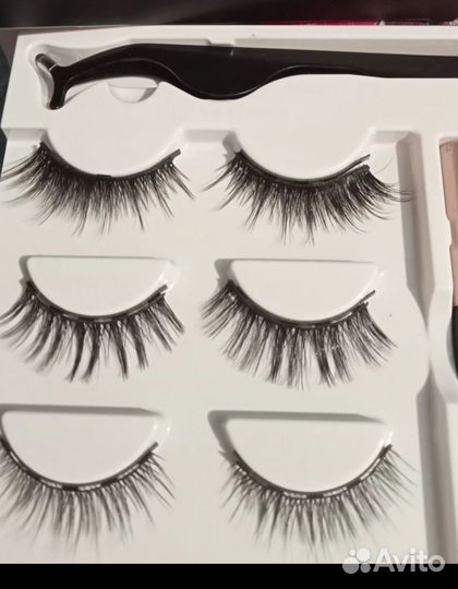 Накладные ресницы магнитные