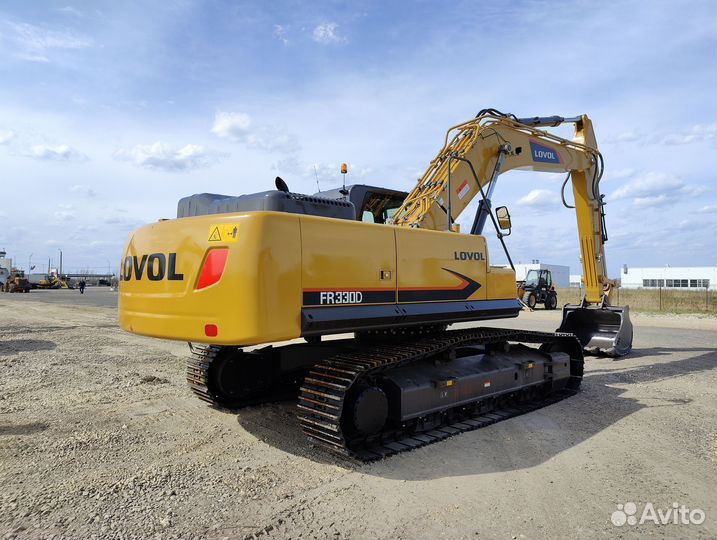Гусеничный экскаватор Lovol FR330D, 2022