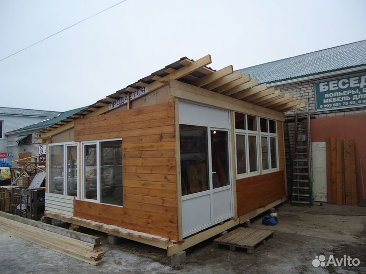 Каркас дачного дома