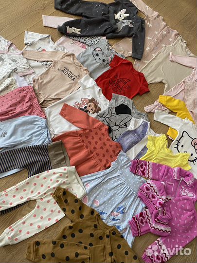 Вещи пакетом на девочку 68-74-80