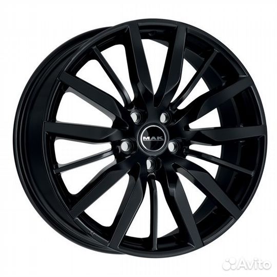 R19 5x114,3 8J ET50 D76 MAK Barbury Gloss Black