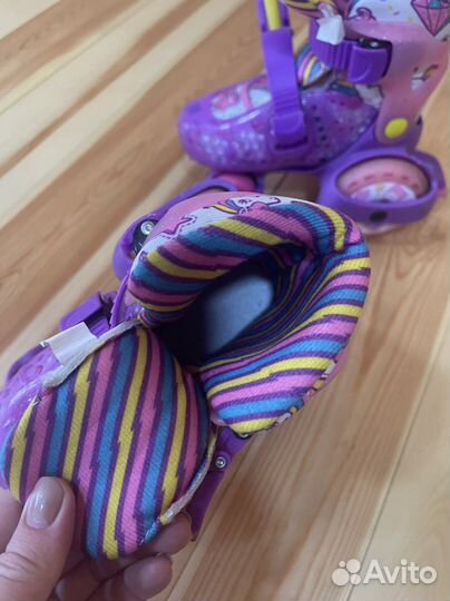 Роликовые коньки раздвижные