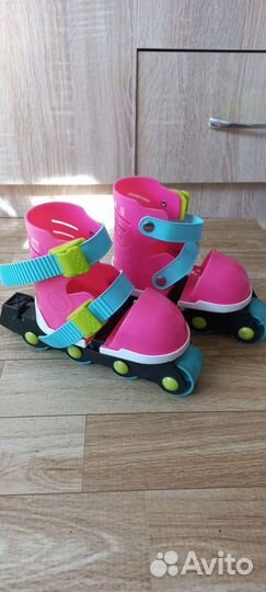 Роликовые коньки детские раздвижные