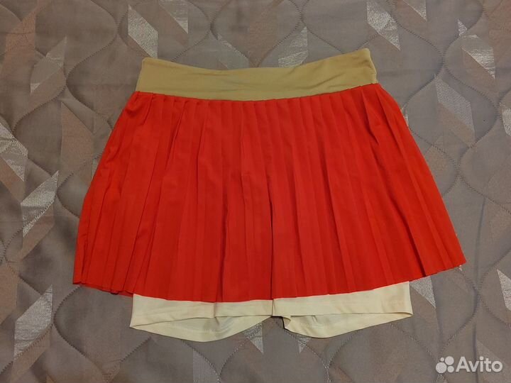 Костюм для тенниса, юбка шорты и майка, seven six