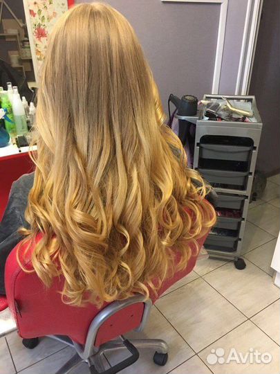 Стрижка окраска укладка химия