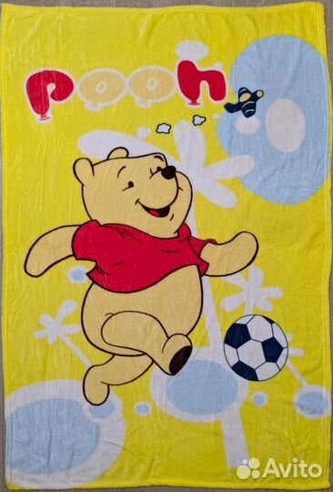 Новый Пледы: Клетка 220*200см, Винни пух 140*100
