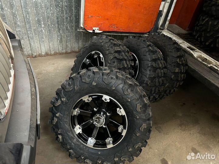 Колеса для квадроцикла brp 28/14 шины+диски