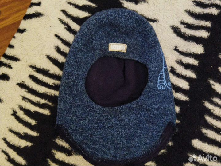 Шапка шлем для мальчика