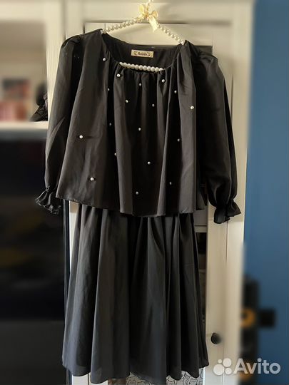 Платье вечернее шифоновое 44