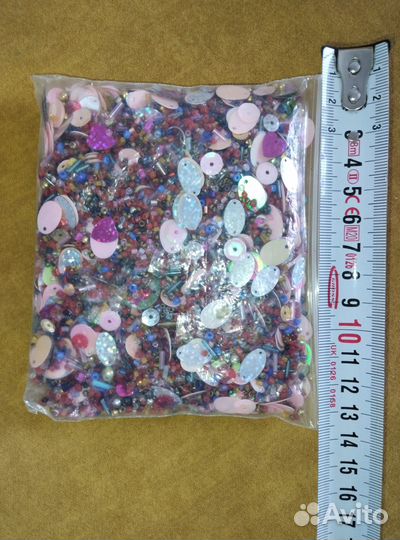 Бисер из натурального коралла