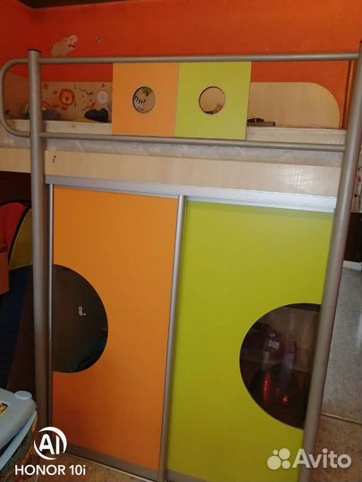 Детская кровать чердак