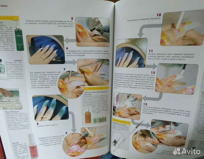 Книги для маникюра
