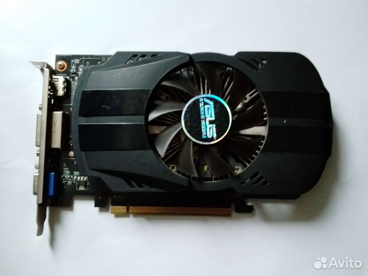 Видеокарта GTX750 TI на запчасти