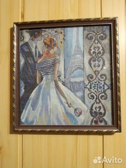 Картина вышитая крестиком