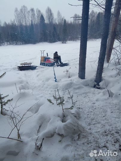 Мото буксировщик