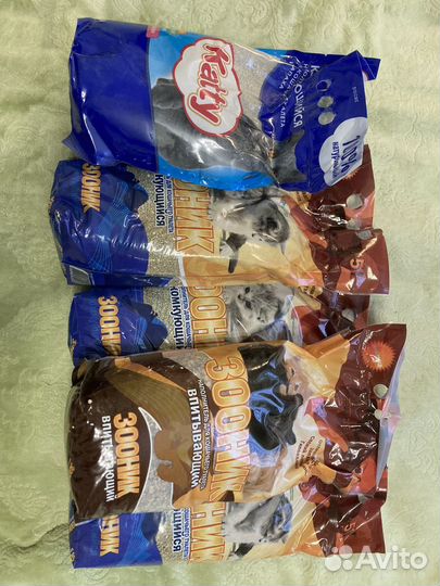 Наполнитель для кошачьего туалета