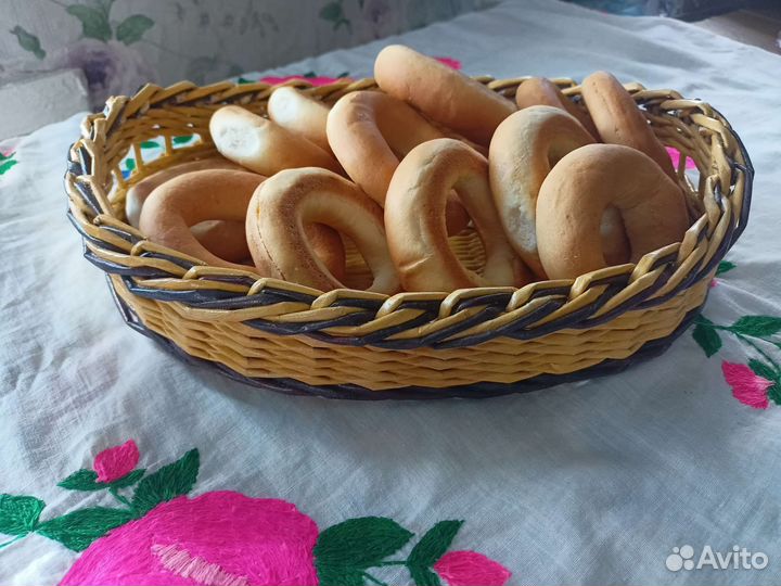 Плетеный поднос