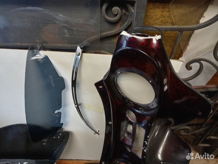 Кофры, бэтвинг, плуг для harley davidson