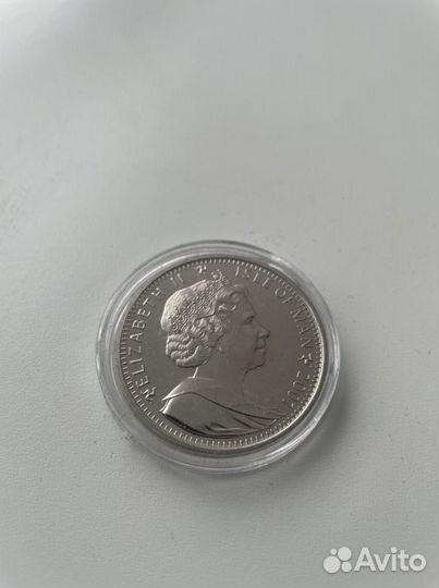 1 крона 2001 Остров Мэн