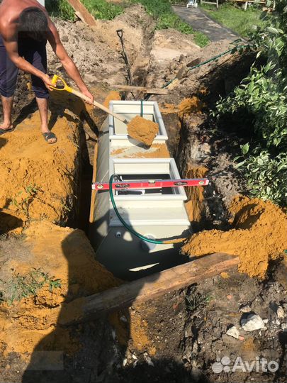 Септики установка, монтаж автономных канализаций