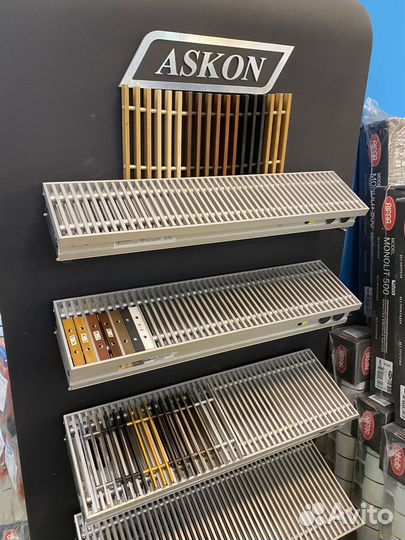 Внутрипольный конвектор