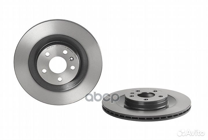 Тормозной диск 09.C938.11 Brembo