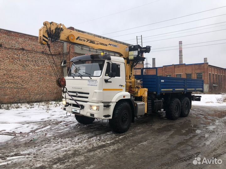 КАМАЗ 43118 с КМУ, 2018