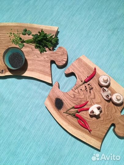 Кухонная доска,разделочная,для подачи,дуб