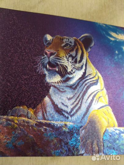 Открытка шелкография 1996 г