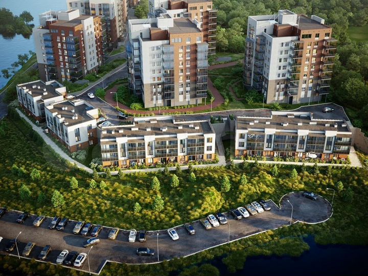 1-к. квартира, 44,9 м², 3/3 эт.