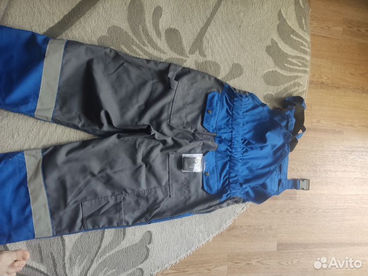 Спецодежда летняя мужская 52 54 полукомбинезон