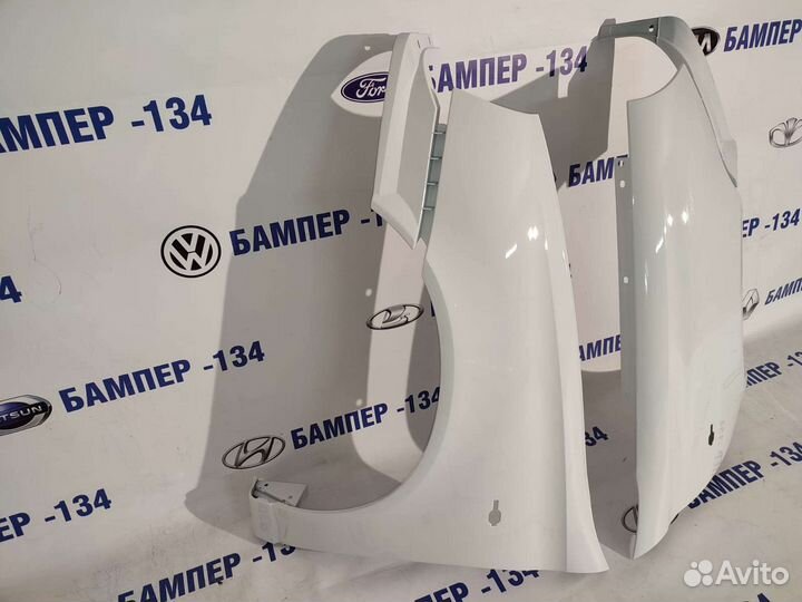 Крыло LADA kalina 1 комплект белый