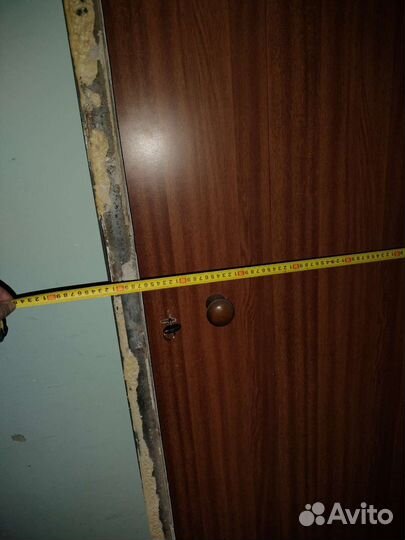 Металлическая дверь бу 910 2150