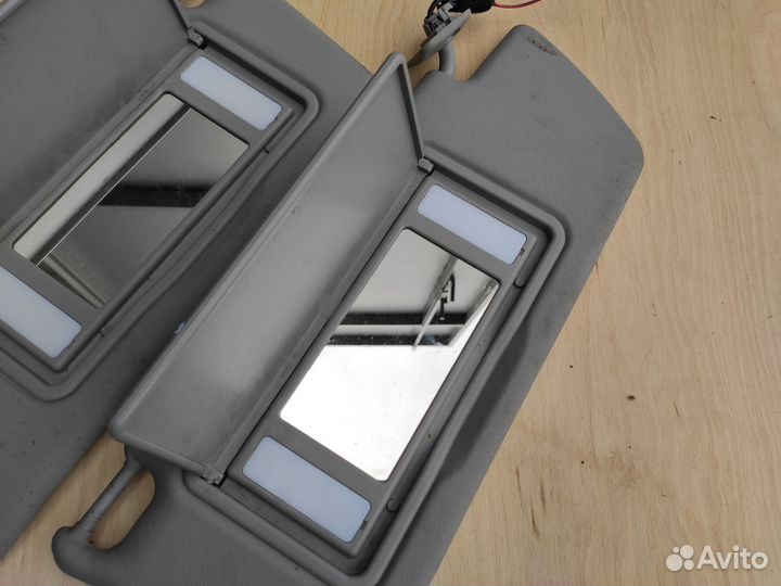 Козырьки солнцезащитные с подсветкой Opel Zafira B