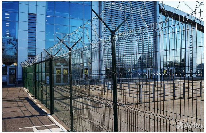 Забор сетка 3 Д