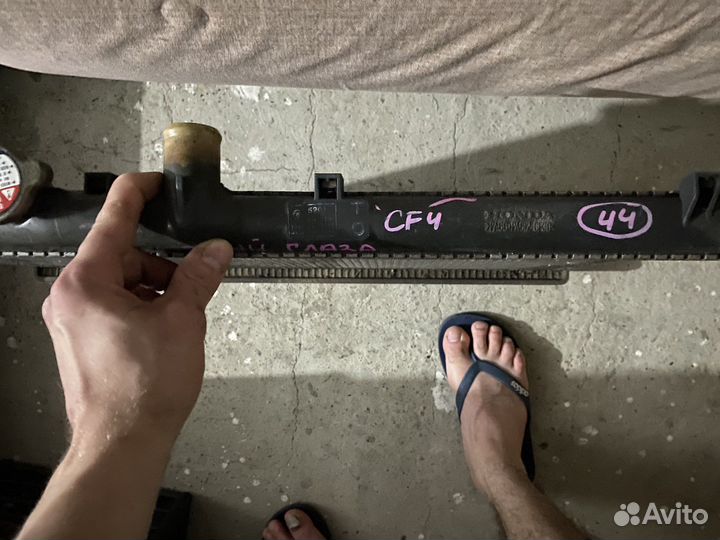 Радиатор на honda accord 6