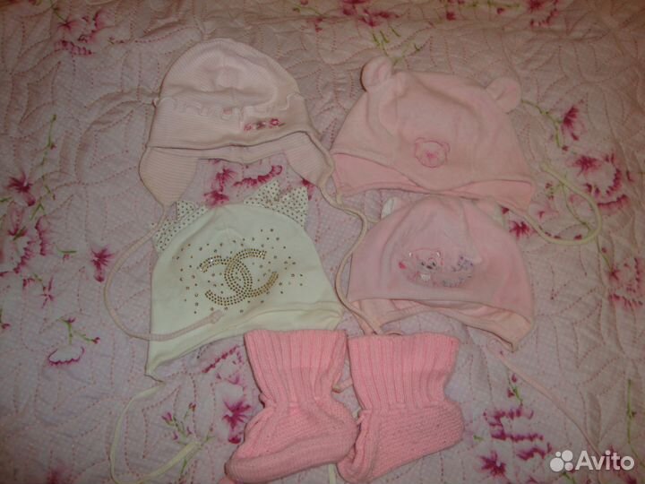 Шапки на девочку