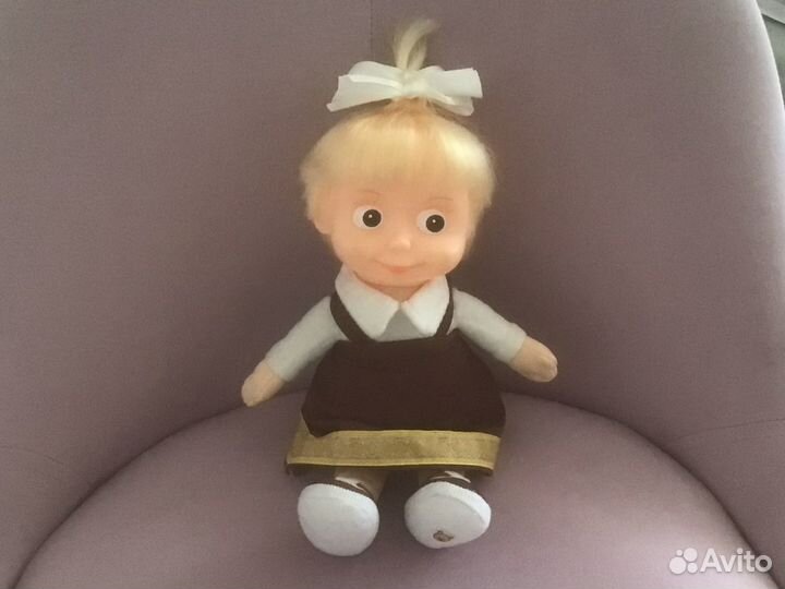 Игрушка кукла Маша и Медведь (мульти пульти)