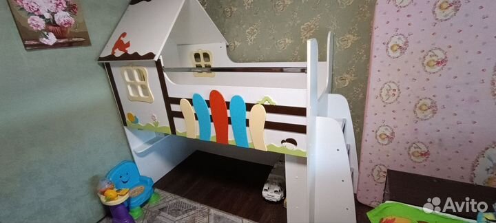 Детская кровать чердак бу