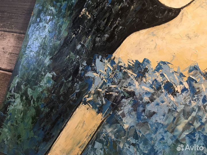 Картина маслом «Сумерки»