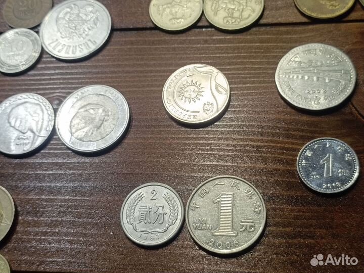 Иностранные монеты (25 стран)