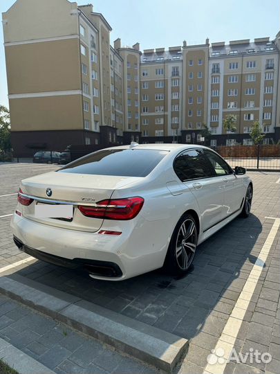 Аренда/прокат BMW 7 Series без/с водителем