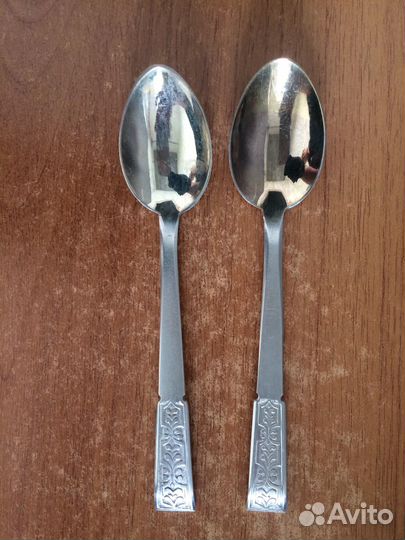 Серебряные чайные ложки. 916 пр. (2 шт)
