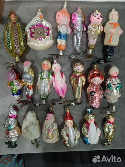 Елочные игрушки СССР