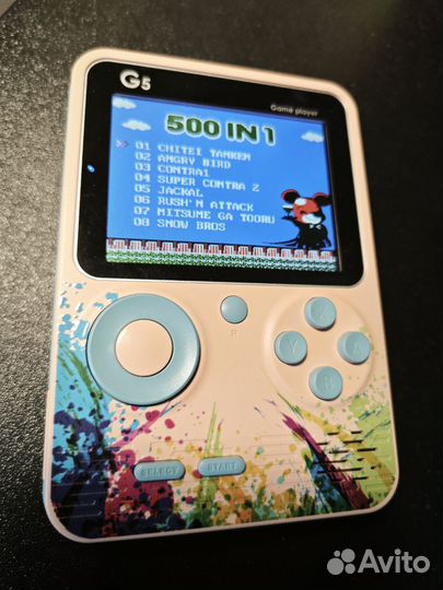 Игровая консоль 500in1 G5 dendy